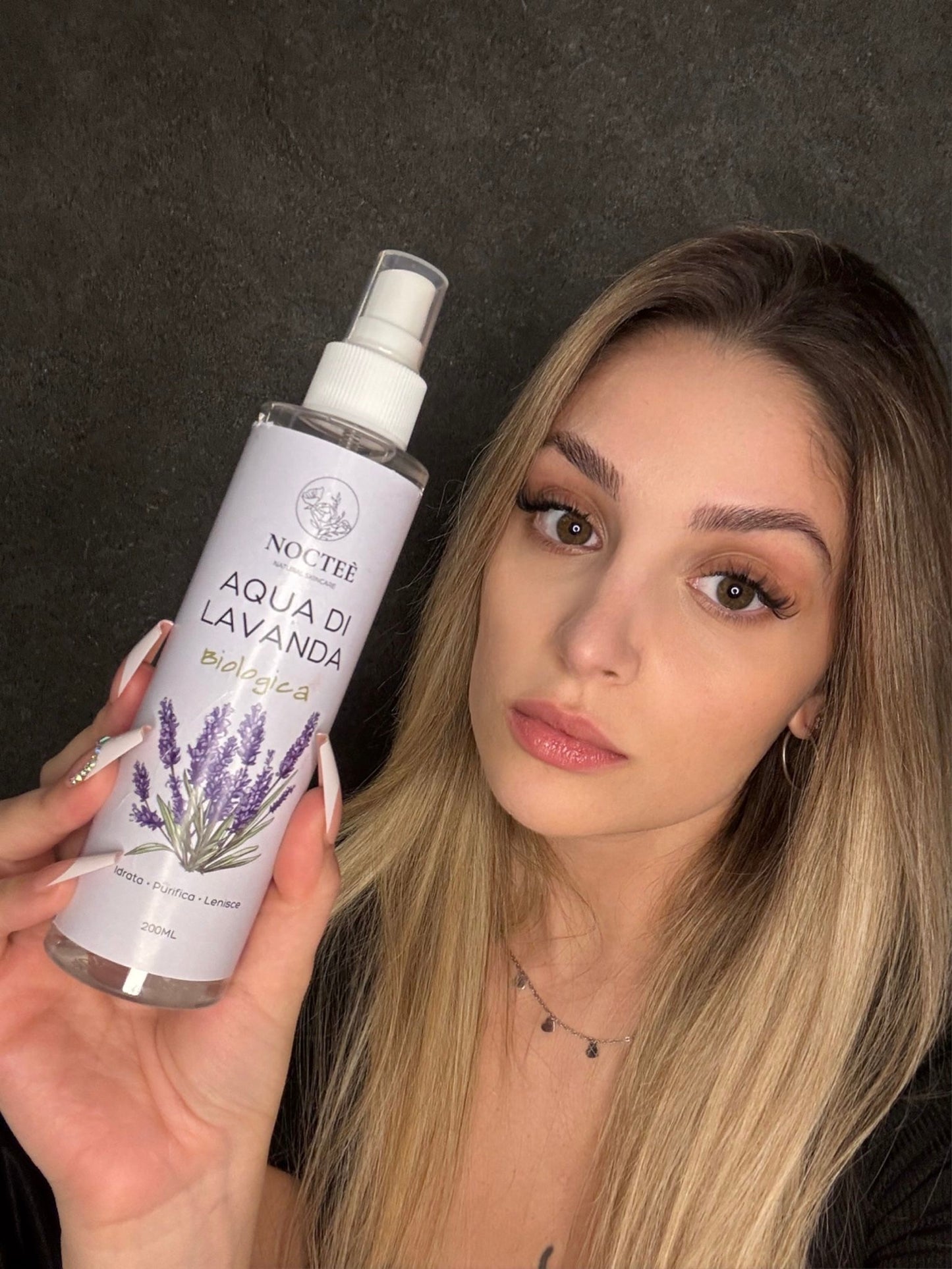 Idrolato Biologico di Lavanda – Tonico Viso 200 ml