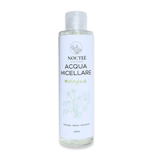 Acqua Micellare Biologica – Struccante e Detergente Viso